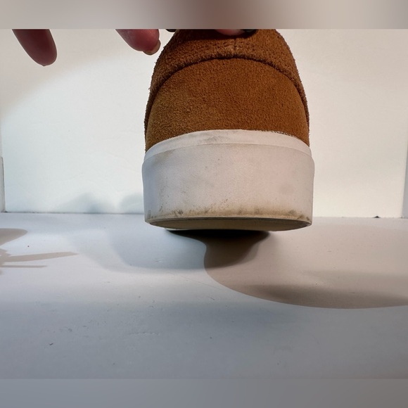 Nike SB Zoom Janoski RM Skate Shoe Men’s 10 Brown Suede Red Swoosh AQ7475-204 - Picture 7 of 15